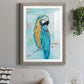 Island Parrot I - Premium Framed Print - Distressed Barnwood Frame - Ready to Hang