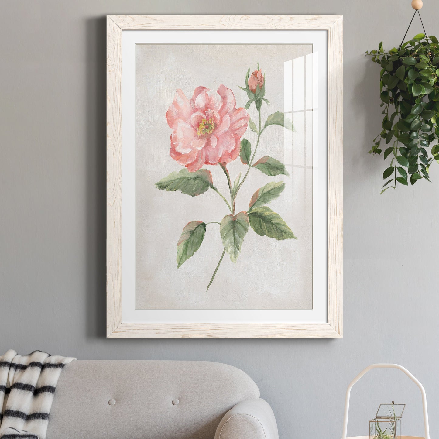 Grandiflora II - Premium Framed Print - Distressed Barnwood Frame - Ready to Hang