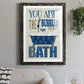 Bubble Bath - Premium Framed Print - Distressed Barnwood Frame - Ready to Hang