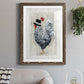 Sunday Best Rooster - Premium Framed Print - Distressed Barnwood Frame - Ready to Hang