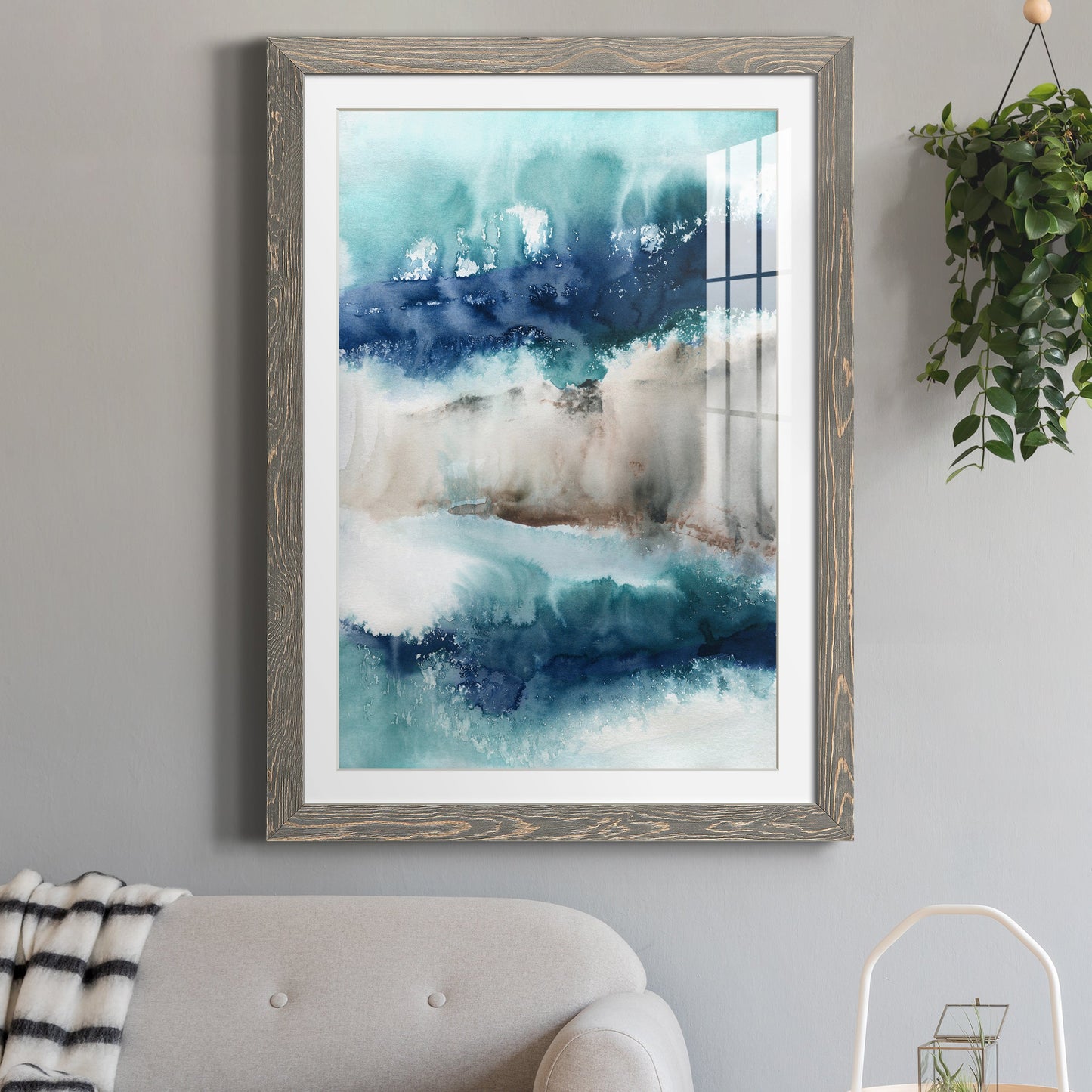 Shifting Sands - Premium Framed Print - Distressed Barnwood Frame - Ready to Hang