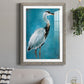 Great Blue Heron I - Premium Framed Print - Distressed Barnwood Frame - Ready to Hang