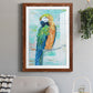 Island Parrot II - Premium Framed Print - Distressed Barnwood Frame - Ready to Hang