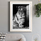 Tiger Repose - Premium Framed Print - Distressed Barnwood Frame - Ready to Hang