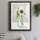 Sunflower I - Premium Framed Print - Distressed Barnwood Frame - Ready to Hang