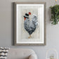 Sunday Best Rooster - Premium Framed Print - Distressed Barnwood Frame - Ready to Hang