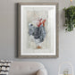 Sunday Best Hen - Premium Framed Print - Distressed Barnwood Frame - Ready to Hang