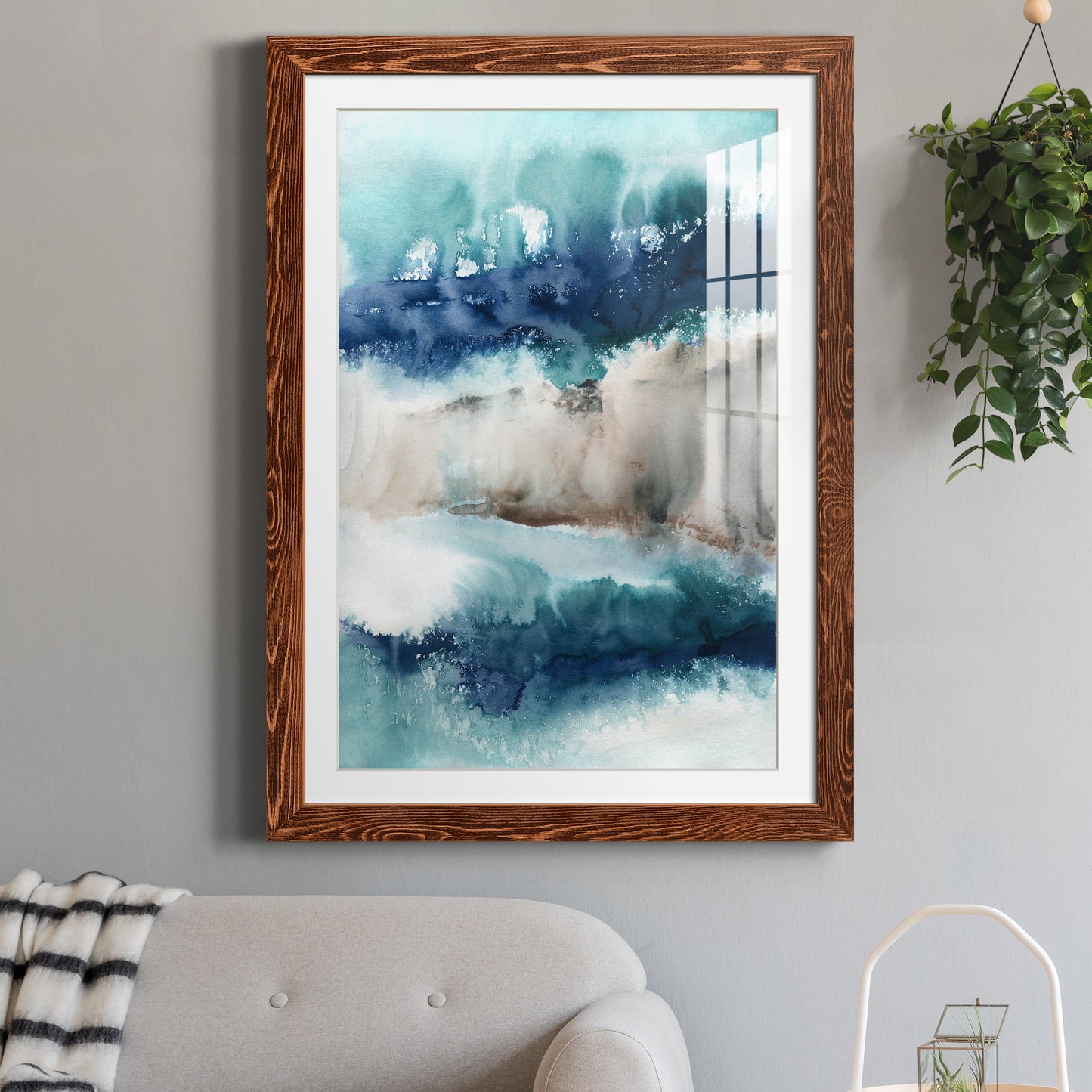 Shifting Sands - Premium Framed Print - Distressed Barnwood Frame - Ready to Hang