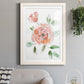 Rose Contour - Barnwood Framed Art Print