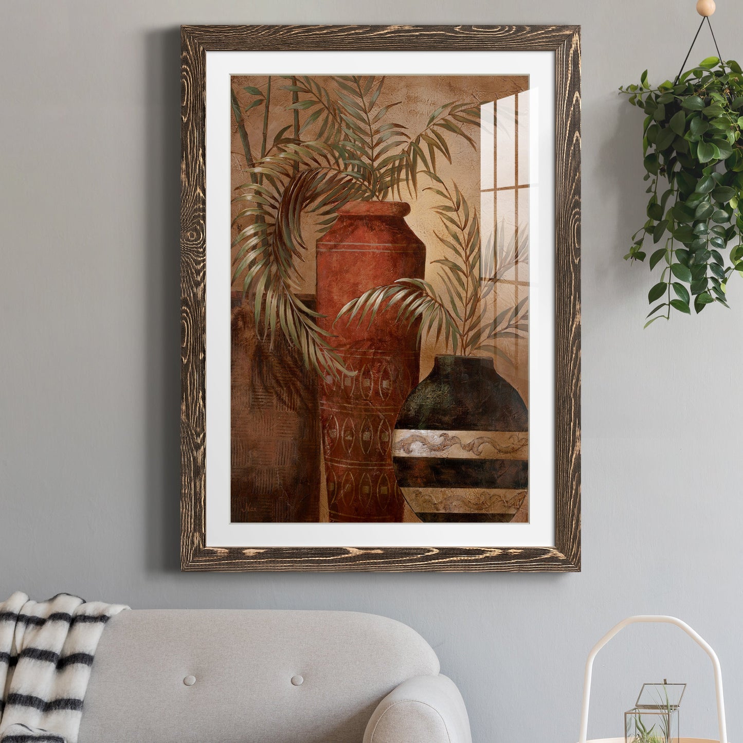 Exotic Vacation I - Premium Framed Print - Distressed Barnwood Frame - Ready to Hang