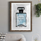 Blue Wash Perfume - Premium Framed Print - Distressed Barnwood Frame - Ready to Hang