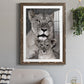 Lioness and Cub - Premium Framed Print - Distressed Barnwood Frame - Ready to Hang