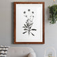 Inky Botanical I - Premium Framed Print - Distressed Barnwood Frame - Ready to Hang