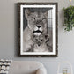 Lioness and Cub - Premium Framed Print - Distressed Barnwood Frame - Ready to Hang