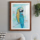 Island Parrot I - Premium Framed Print - Distressed Barnwood Frame - Ready to Hang