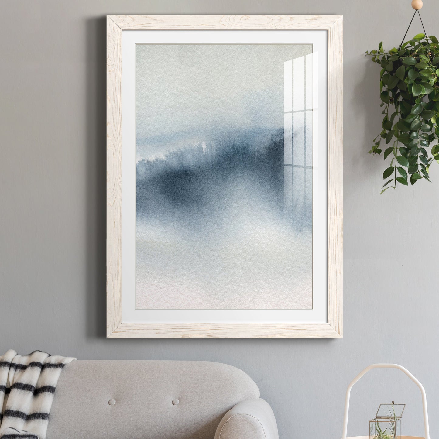 Summer Rain I - Premium Framed Print - Distressed Barnwood Frame - Ready to Hang