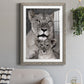 Lioness and Cub - Premium Framed Print - Distressed Barnwood Frame - Ready to Hang