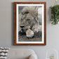 Sleepy Afternoon in Masai Mara - Premium Framed Print - Distressed Barnwood Frame - Ready to Hang