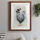 Sunday Best Rooster - Premium Framed Print - Distressed Barnwood Frame - Ready to Hang