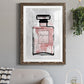 Blush Wash Perfume - Premium Framed Print - Distressed Barnwood Frame - Ready to Hang