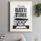 Bath Time - Premium Framed Print - Distressed Barnwood Frame - Ready to Hang