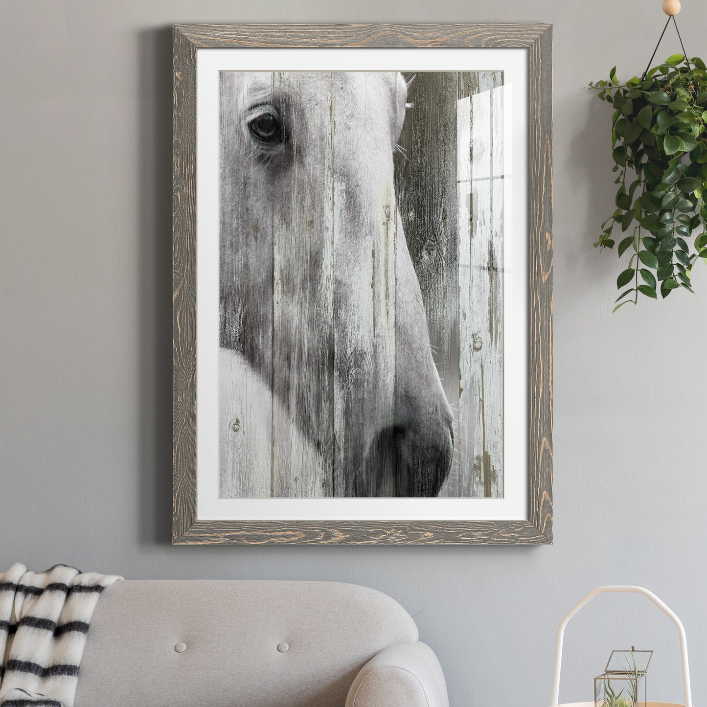 Contemplation - Premium Framed Print - Distressed Barnwood Frame - Ready to Hang