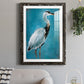 Great Blue Heron I - Premium Framed Print - Distressed Barnwood Frame - Ready to Hang