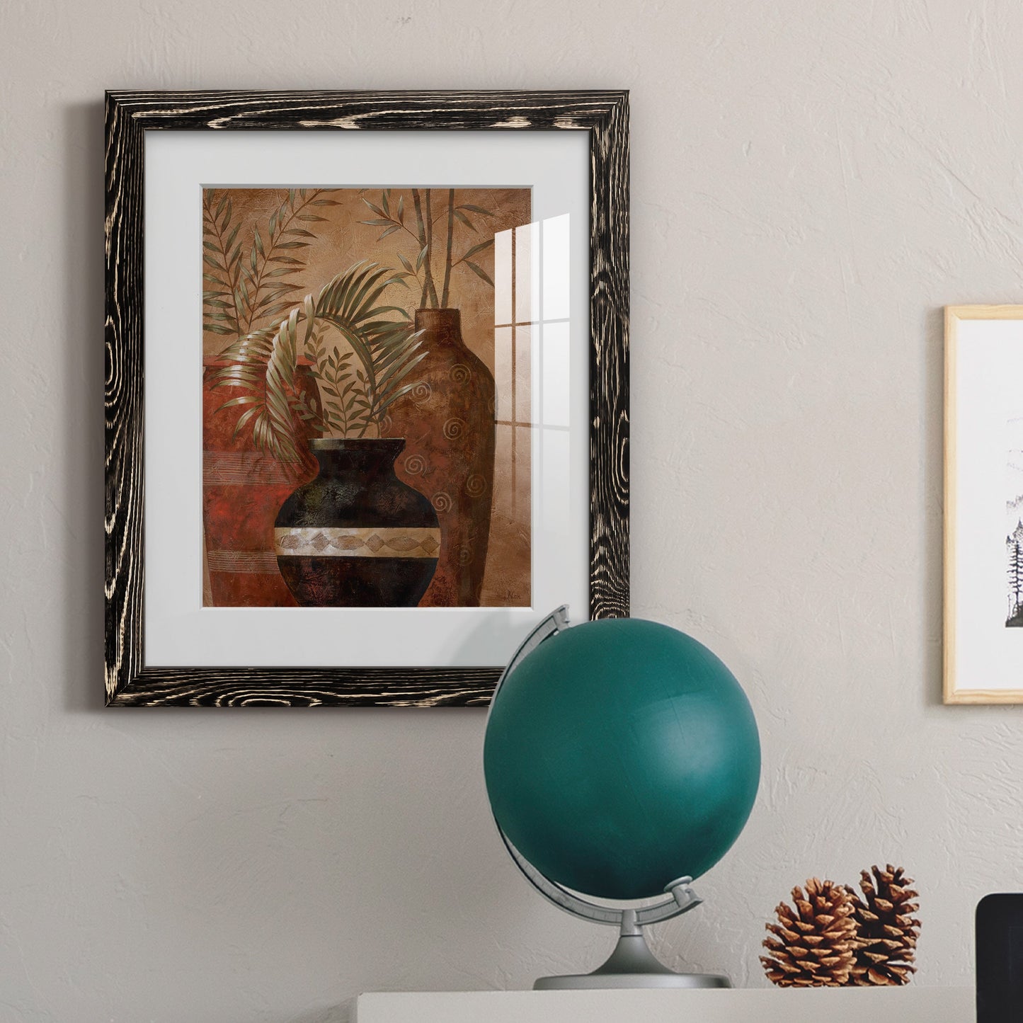 Exotic Vacation II - Barnwood Framed Art Print