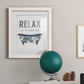 Palm Bath I - Barnwood Framed Art Print