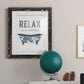 Palm Bath I - Barnwood Framed Art Print