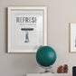 Palm Bath II - Barnwood Framed Art Print