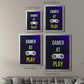Gamer at Play VI - Modern Framed Canvas Print