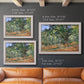 The Bodmer Oak, Fontainebleau Forest - Ornate Framed Canvas Print