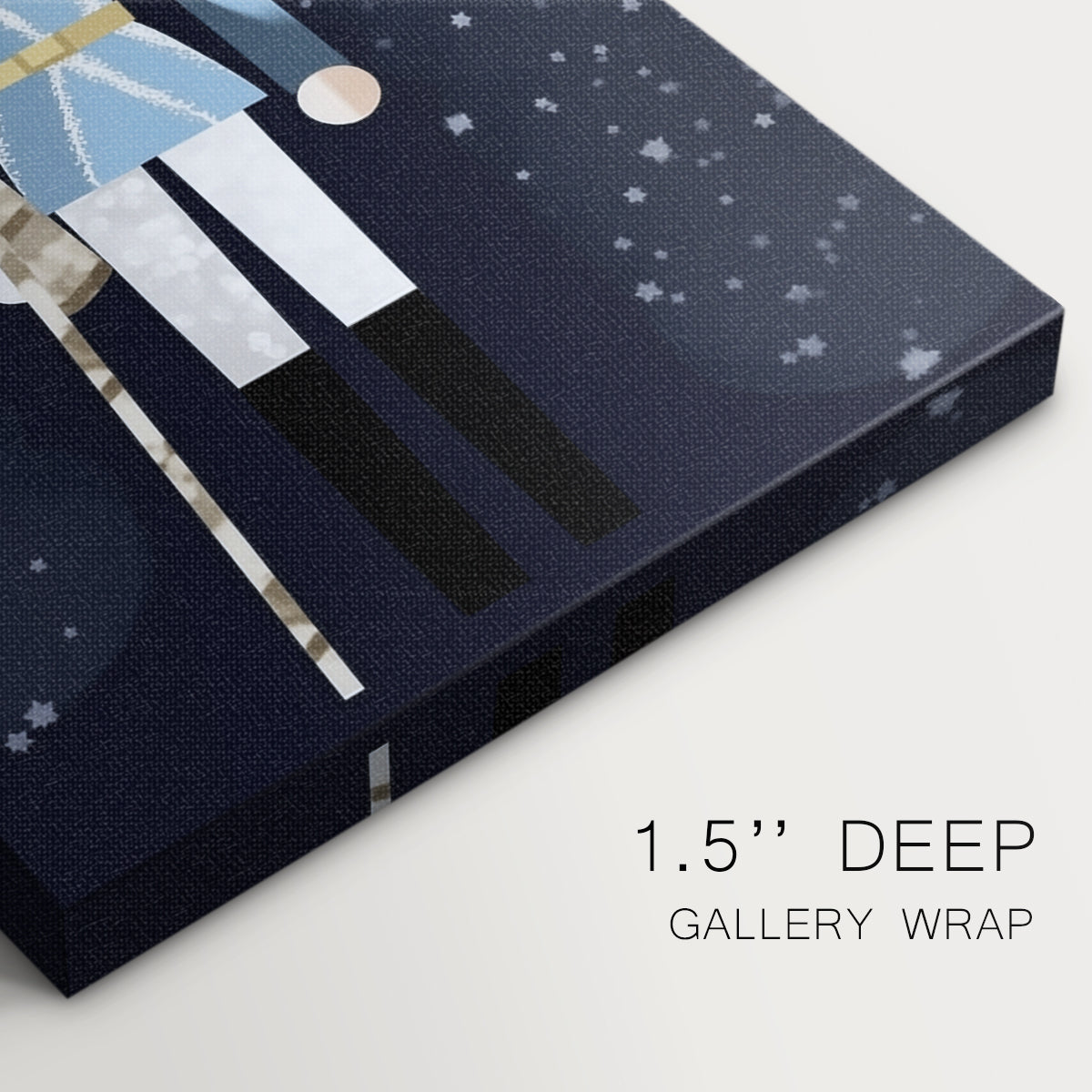 Chalk Nativity Whisper - Canvas Art Print