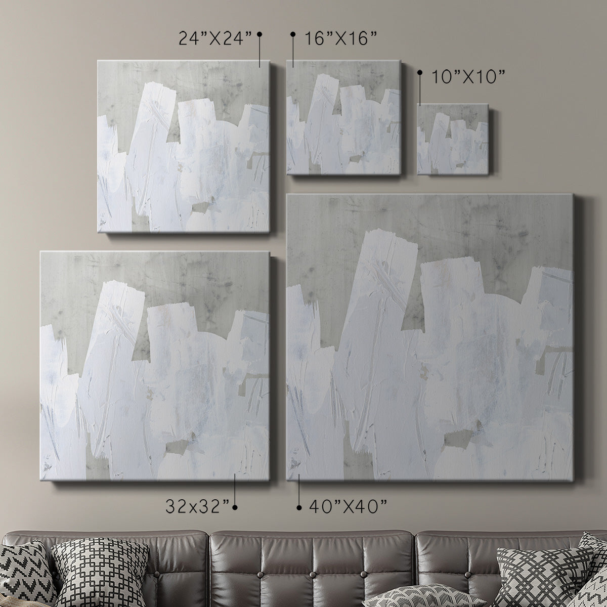 Ice Shield I - Canvas Art Print