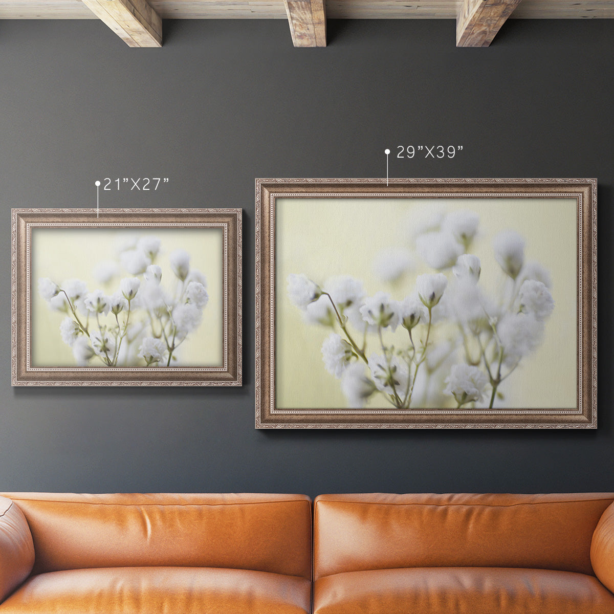 Baby's Breath Study IV Premium Framed Canvas- Ready to Hang