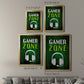 It's Game On IV - Modern Framed Canvas Print