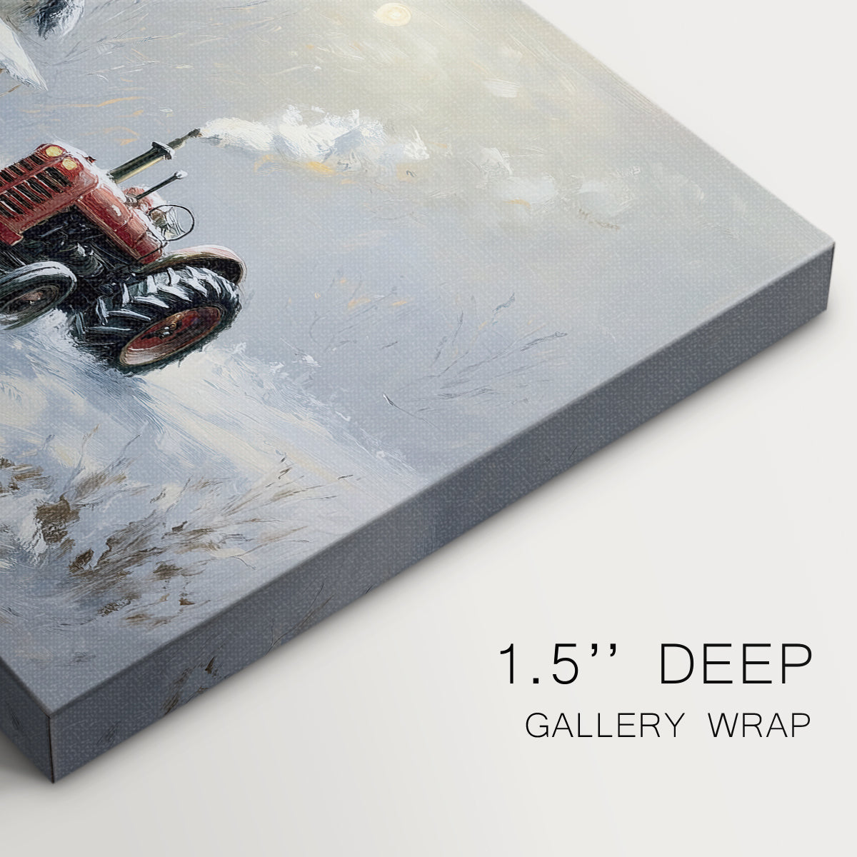 Snowwhite Skies Blessing - Canvas Art Print