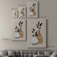 Simple Bud Vases I - Canvas Art Print