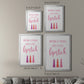 Little Lipstick - Modern Framed Canvas Print