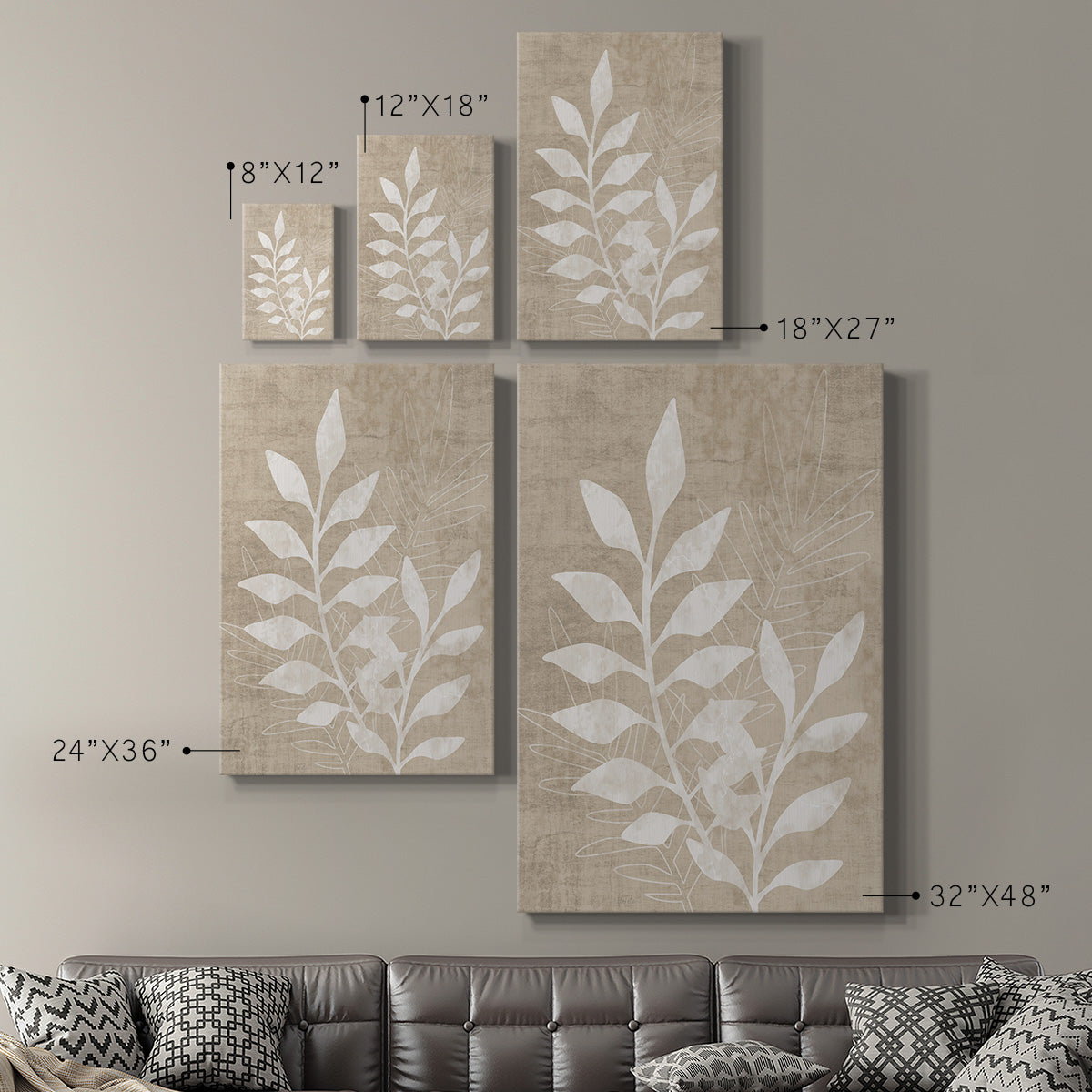 Foliage Retreat I - Canvas Art Print