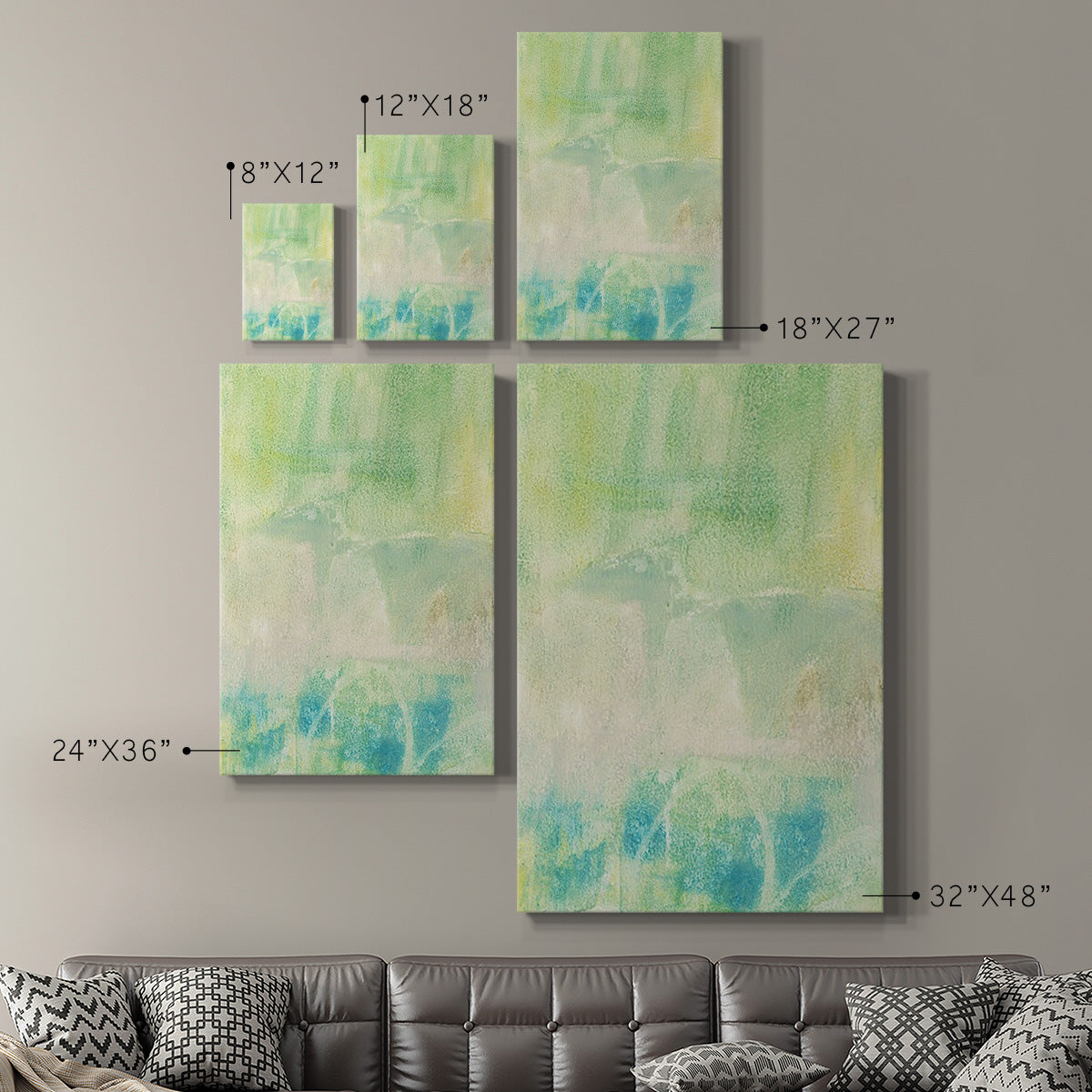 Serus I Premium Gallery Wrapped Canvas - Ready to Hang