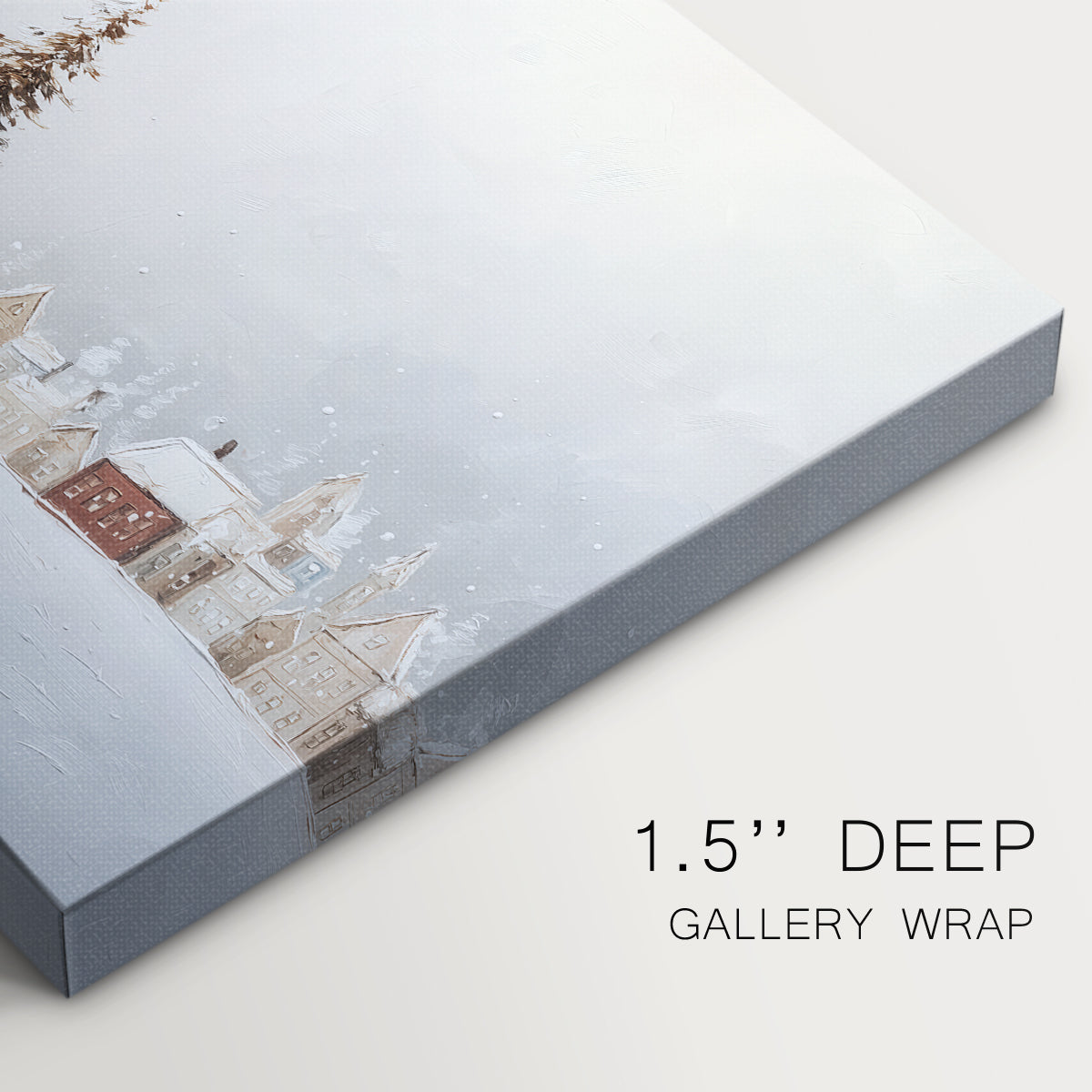 Silver Silence of Eve - Canvas Art Print