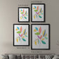 Color Pop Leaves I - Modern Framed Canvas Print