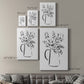 Sketchy Bouquet I - Canvas Art Print