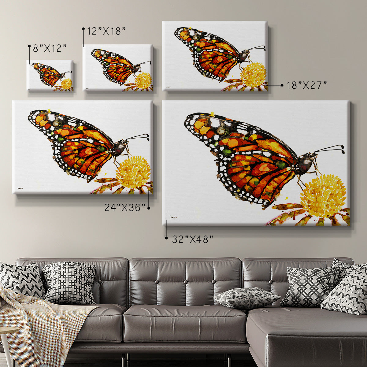 Wings I Premium Gallery Wrapped Canvas - Ready to Hang