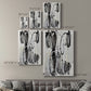 Grey Scribbles II Premium Gallery Wrapped Canvas - Ready to Hang