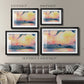 Prism Seascape III - Modern Framed Art Print