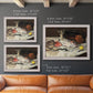 Impressionist still life painting of fish by Édouard Manet in an ornate weathered white frame shown in multiple size options.
