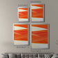 Warm Rays I - Modern Framed Canvas Print